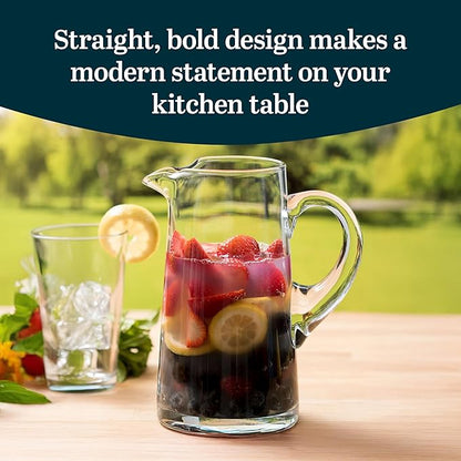 Libbey Cantina Glass Pitcher in Gift Box, 79.3 oz, Clear - Image 2