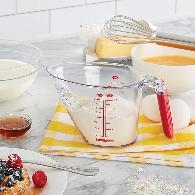 Farberware Pro Angled Measuring Cup, 2-Cup, Red - Image 4