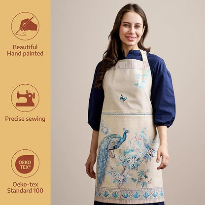 Maison d' Hermine 100% Cotton Apron for women with Pocket Kitchen Chef Apron for Men Cooking Mothers Day Gifts - Image 2