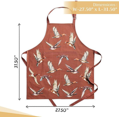 Maison d' Hermine 100% Cotton Apron for women with Pocket Kitchen Chef Apron for Men Cooking Mothers Day Gifts - Image 4
