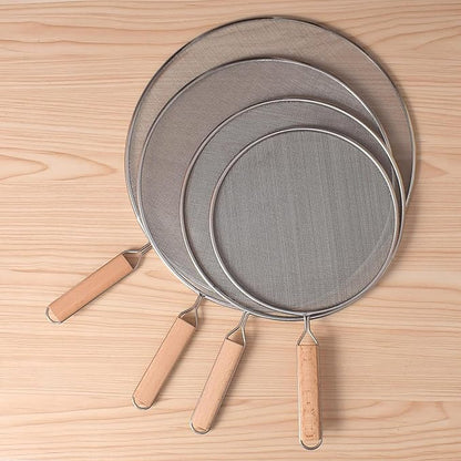 8 Inch Grease Splatter Screen Guard Stainless Steel Splash Screen Protector Guards with Handle Splash-Proof Frying Pan Mesh Pot Lid Cover for Kitchen Cooking Gadgets - Image 7