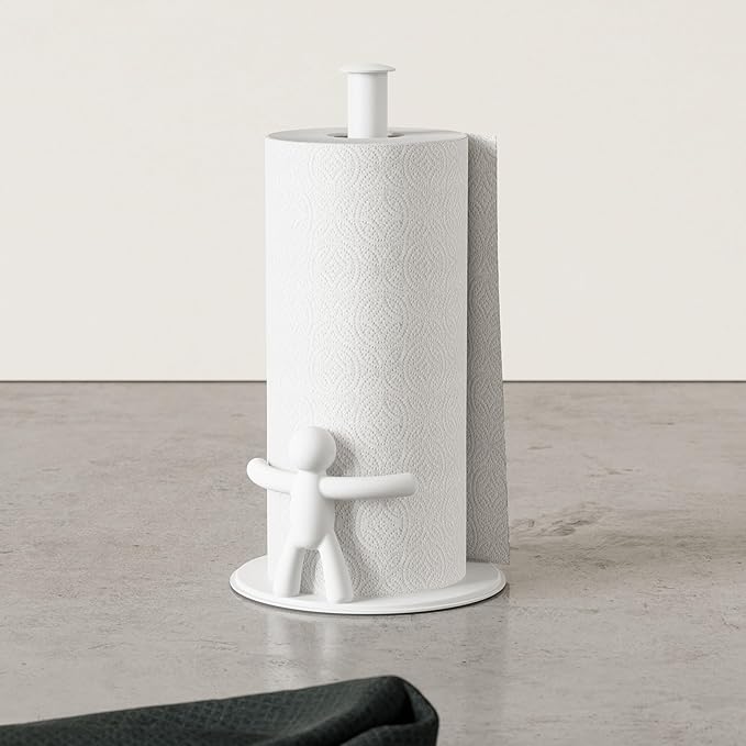 Umbra Buddy Countertop Paper Towel Holder, White - Image 2