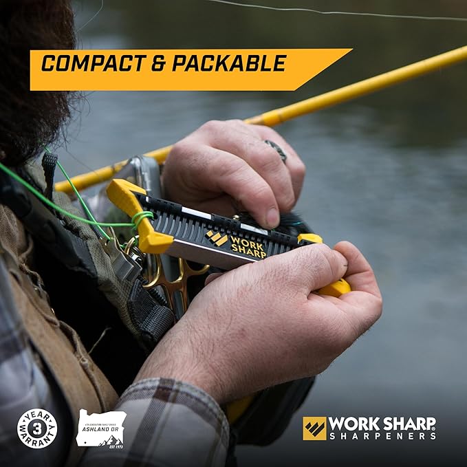 Work Sharp Portable Pocket and Hunting Knife Sharpener, WSGPS-W