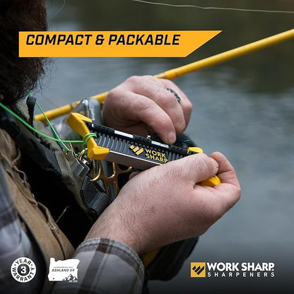 Work Sharp Portable Pocket and Hunting Knife Sharpener, WSGPS-W