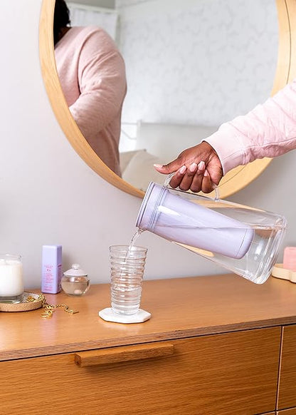LifeStraw Home – Water Filter Pitcher, 7-Cup, Wisteria, BPA Free Designed for Everyday Protection Against Bacteria, parasites, microplastics, Lead, Mercury, PFAS, and a Variety of Chemicals - Image 6