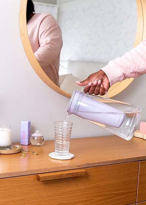 LifeStraw Home – Water Filter Pitcher, 10-Cup, Wisteria, BPA Free Designed for Everyday Protection Against Bacteria, parasites, microplastics, Lead, Mercury, PFAS and a Variety of Chemicals - Image 5