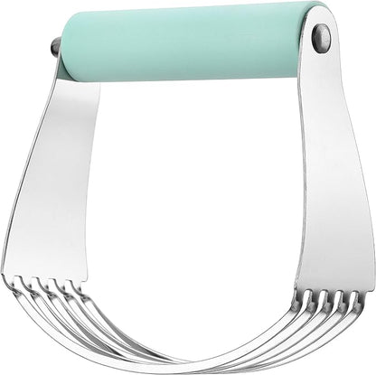 Spring Chef Large Mint Dough Blender - Stainless Steel Pastry Cutter Tool For Baking w/Thick Sharp Blades - Butter & Dough Cutter - Pastry Blender for Easy Mixing - Dishwasher Safe Kitchen Essentials - Image 9