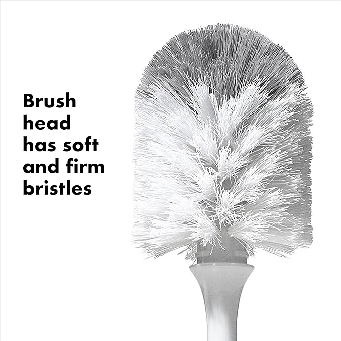 OXO Tot Bottle Brush with Nipple Cleaner, Gray - Image 3