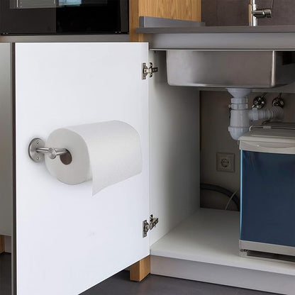Paper Towel Holder Wall Mount - Under Cabinet Paper Towel Holders - Anti-Rust, Mounts On Wall or Cabinet, Vertically or Horizontally, Durable, Premium Elegant Design- Quick and Easy Installation - Image 8