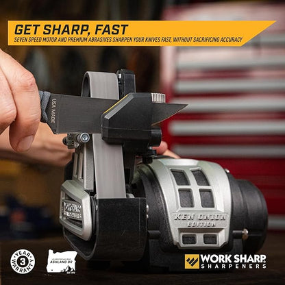 Work Sharp Ken Onion Knife Sharpener Tool - Adjustable Knife Sharpening System - For Knives, Scissors, Serrated Blades, & Tools - Image 5