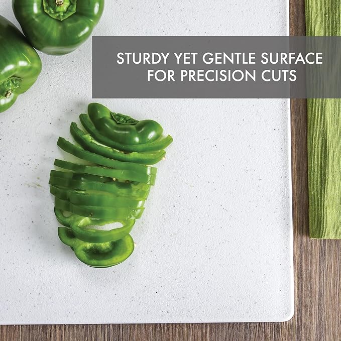 Dexas Superboard Reversible Pastry Board, 14 x 17 Inches, Granite Color - Dishwasher Safe, Ideal for Baking and Food Prep - Image 2