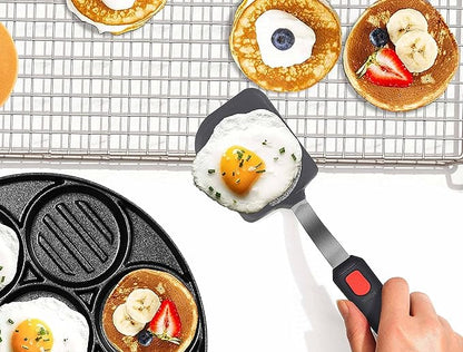 Mixed 5 Piece Silicone Spatula Set, 600F Heat-Resistant No-Melt Rubber Spatula Handle and Blade - Kitchen Cooking Utensils for Nonstick Cookware, Spatula Turner for Egg,Pancake,Burger- Dishwasher Safe - Image 2