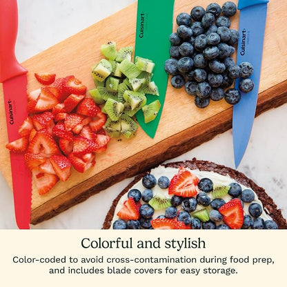 Cuisinart C55-01-12PCKS Collection 12-Piece Knife, Multicolor Advantage-Cutlery-Set, Multi-colored - Image 4