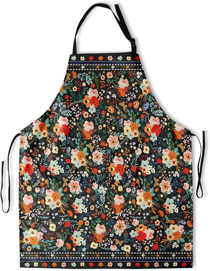 Funny Apron Polyester Grooming Aprons with Pocket for Cooking Kitchen Grilling Adults