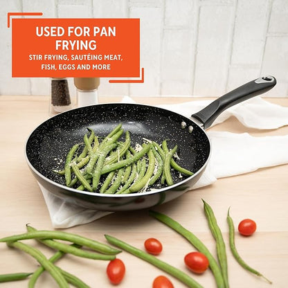 IMUSA 10” Bistro Ceramic Nonstick Fry Pan with Bakelite Handle - Image 6