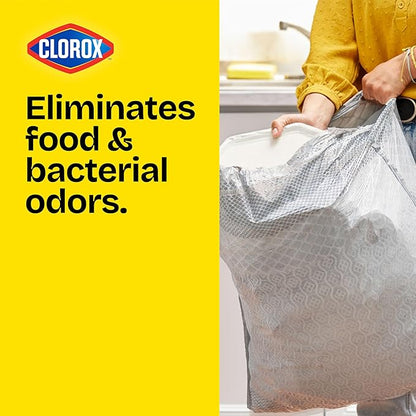 Glad ForceFlex MaxStrength with Clorox Tall Kitchen Trash Bags, 13 Gal, 34 Ct (Package May Vary) - Image 2