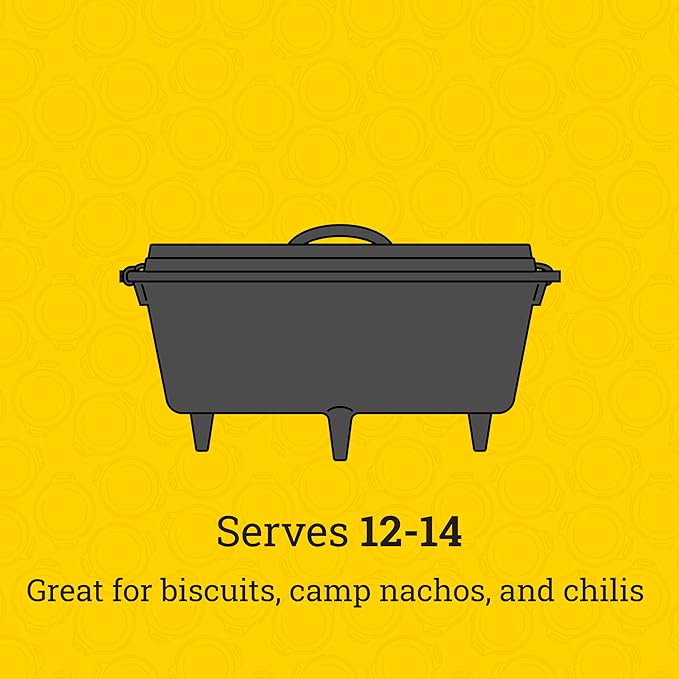 Lodge Boy Scouts of America Cast Iron Camp Dutch Oven, Pre-Seasoned, 6-Quart - Image 6