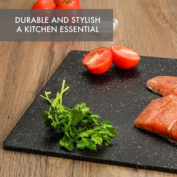 Dexas Superboard Reversible Pastry Board, 14 x 17 Inches, Midnight Granite Color - Dishwasher Safe, Plastic, Ideal for Baking and Food Prep - Image 6