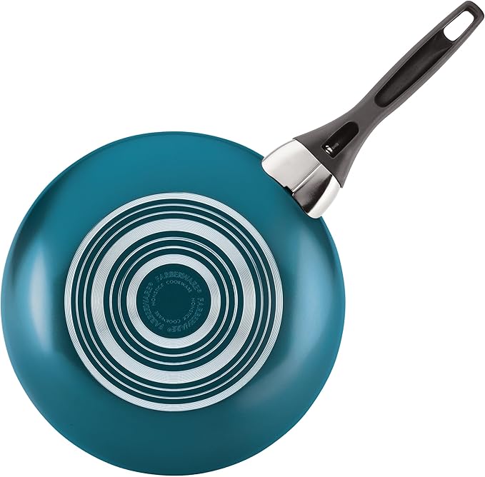 Farberware 20361 Dishwasher Safe Nonstick Cookware Set / Pots and Pans Set - 15 Piece, Blue - Image 12