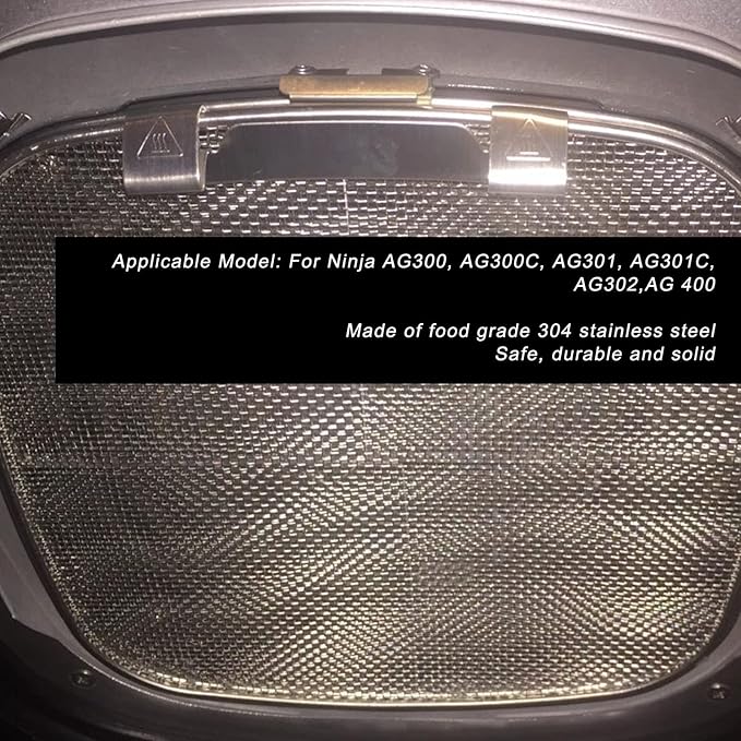 Splatter Guard, Splatter Guards for Frying, Stainless Steel Double Splatter Screen For Fryer Splatter for Oval Barbecue Machine Home