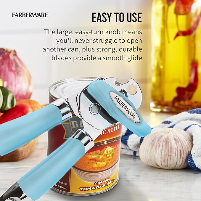 Farberware Pro 2 Can Opener, Aqua Sky, One Size (5211351) - Image 4