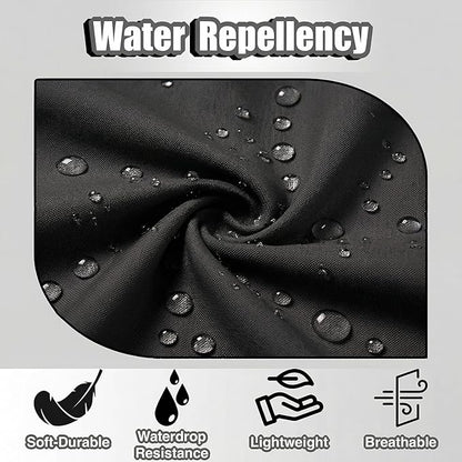 TOSHE Kitchen Apron Waterdrop Resistant Cotton Apron with adjustable Aprons for Women with Pockets Cooking Apron (2 Pack - Black) - Image 4