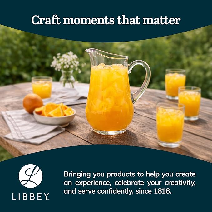 Libbey Atlantis Glass Pitcher, 73-ounce - Image 6