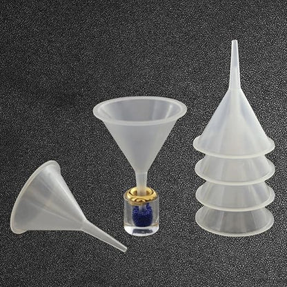 9 Pack Small Funnel Kit 3 Sizes with Droppers for Kitchen Bottles, Essential Oils, Capsules & Pet Souvenirs - Image 8
