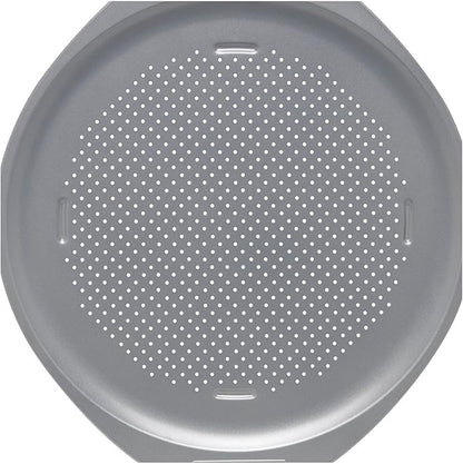 Farberware Insulated Nonstick Bakeware 15.5-Inch Round Pizza Pan, Light Gray