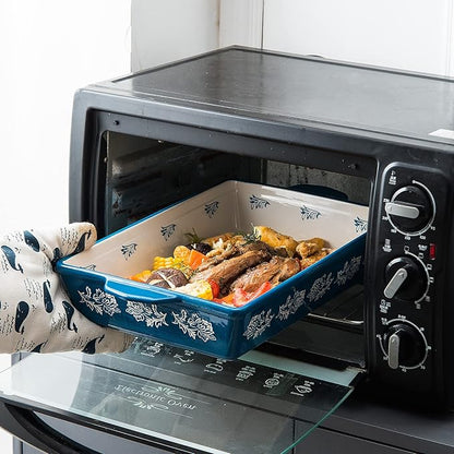 Wisenvoy Baking Dish Ceramic Lasagna Pan Casserole Dish 3-Piece Bakeware Sets Baking Dishes Baking Set Baking Dish Set - Image 3