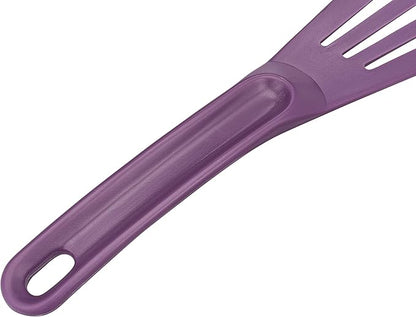 Matfer Bourgeat Exoglass® High Temperature Pelton Spatula, Purple - Image 5