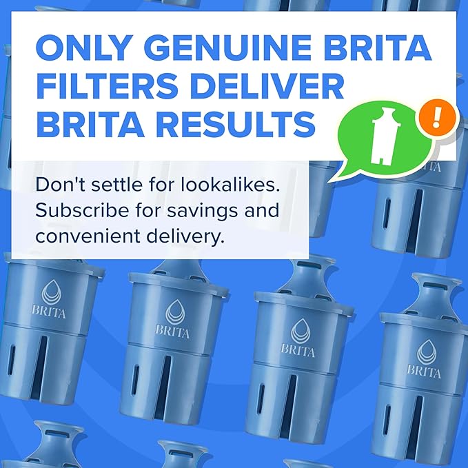 Brita Elite Water Filter Replacement for Pitchers and Dispensers, BPA-Free, Reduces 99% of Lead, Lasts Six Months or 120 Gallons, Includes 1 Pitcher Replacement Filter - Image 9