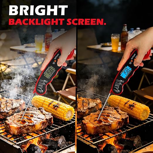 Digital Instant Read Meat Thermometer Kitchen Cooking Food Candy Thermometer for Oil Deep Fry BBQ Grill Smoker Thermometer by AikTryee - Image 4