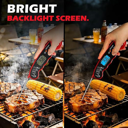 Digital Instant Read Meat Thermometer Kitchen Cooking Food Candy Thermometer for Oil Deep Fry BBQ Grill Smoker Thermometer by AikTryee - Image 4