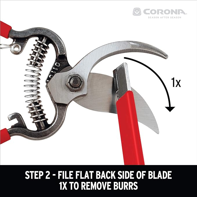 Corona Tools Handheld Garden Tool Sharpener– Blade Sharpener for Pruning Shears,Loppers,Hedge Clippers & More,(Pack of 12) - Image 4
