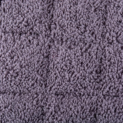 DII Basic Terry Collection 100% Cotton Quilted, Double Mitt, Gray
