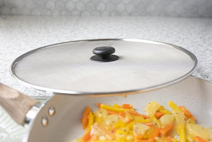 Fox Run Splater Shield, Stainless Steel Mesh Splatter Screen For Frying Pans, 13 Inches - Image 4