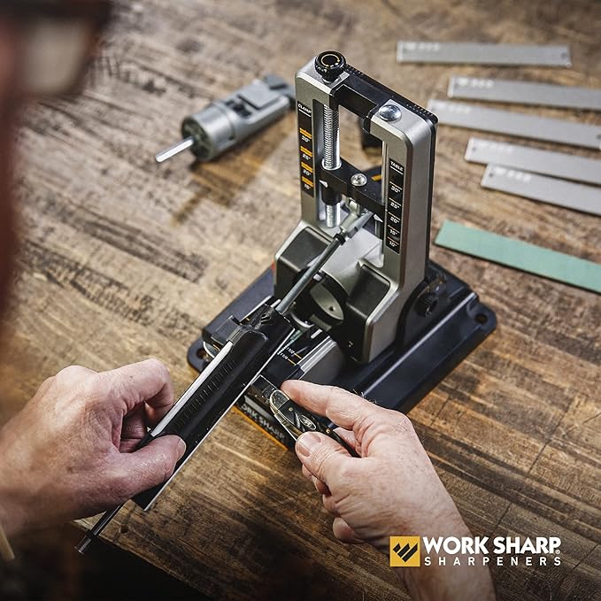 Work Sharp Professional Precision Adjust Knife Sharpener - Adjustable Knife Sharpening Kit for Pocket, Hunting, Kitchen, Serrated Knives - Image 8