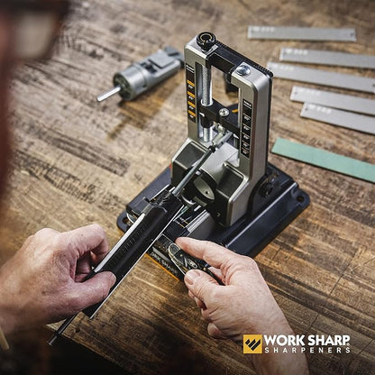 Work Sharp Professional Precision Adjust Knife Sharpener - Adjustable Knife Sharpening Kit for Pocket, Hunting, Kitchen, Serrated Knives - Image 8