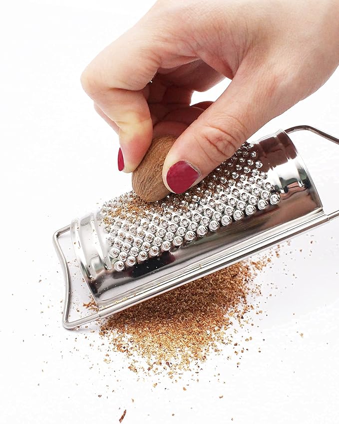 Tongjude Stainless Steel Cheese Grater Set, Set of 5 Kitchen Grater & Peeler & Slicer, Lemon Zester with Cleaning Brush for Vegetable, Fruit, Chocolate - Image 8
