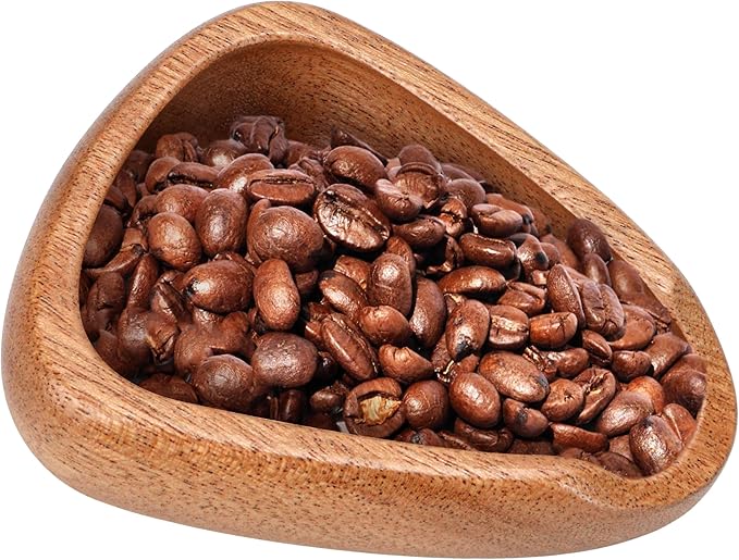 Coffee Bean Dosing Cup – Single Tray Walnut Wood Espresso Accessories Measuring Tool for Tea Enthusiasts, Bar Use, Camping Gym & Home Use, Barista Quantitative Tool to Reduce Coffee Static Electricity by Unknown