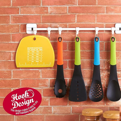 Teenitor 2 Pieces Dough Cutter, Bench Scraper Plastic, Sourdough Scraper, Dough Scraper with Measuring Scale, Multipurpose Food Scrapers for Dough, Cake, Bread, Icing Yellow and Green - Image 7