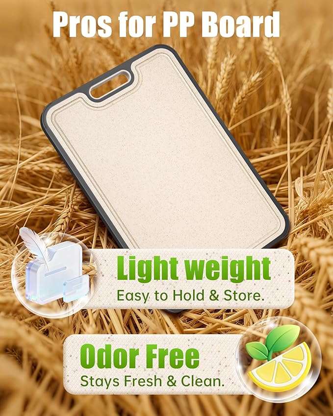 Stainless Steel Cutting Boards for Kitchen, Non Toxic 2-in-1 Cutting Board Double Sided, Food Grade Chopping Boards for Fresh Meat Vegetable, Easy to Clean Large Size 16”×11” - Image 3