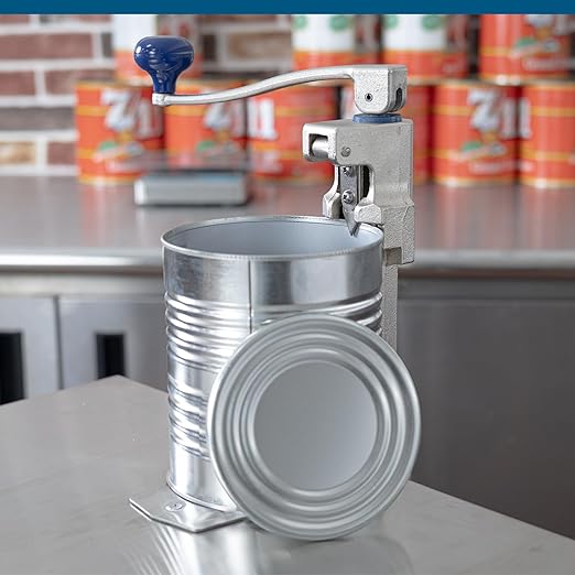 Edlund 11100 Old Reliable #1 Manual Can Opener with Plated Steel Base For Cans Up to 11” Tall - Image 7