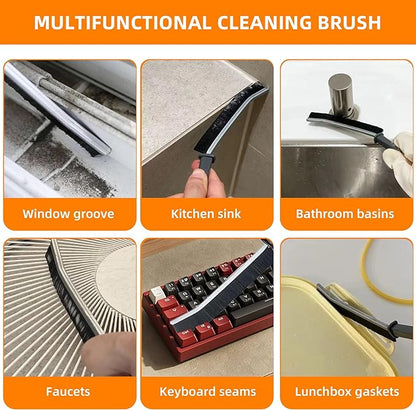 12Pcs Crevice Cleaning Brush Set, Hard Bristle Gap Cleaning Tools, Multifunctional Brushes for Kitchen, Bathroom, Grout, Sink, Bottle, Teapot, Blender, Window & Car (12pcs) - Image 6