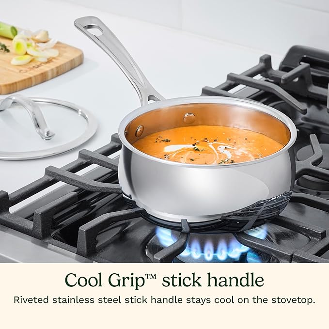 Cuisinart Copper Classic 2-Quart Saucepan with Lid