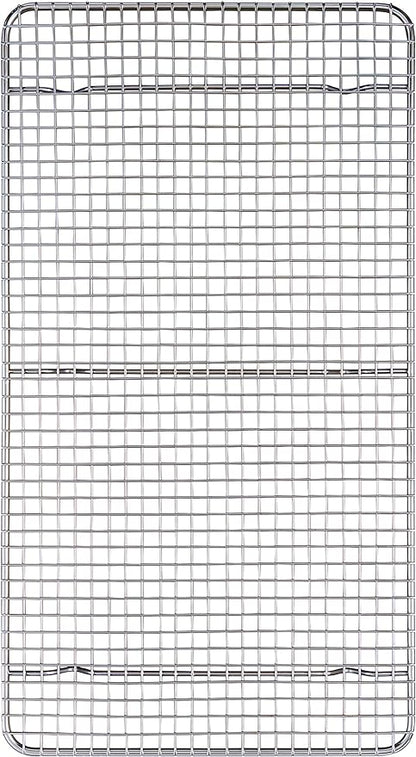 Mrs. Anderson's Baking Professional Cooling Rack, Heavy Duty Steel, 10 x 18 x 0.75-Inches