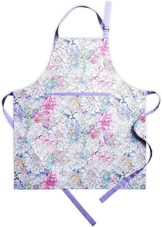 Maison d' Hermine 100% Cotton Apron for women with Pocket Kitchen Chef Apron for Men Cooking Mothers Day Gifts by MaisondHermine