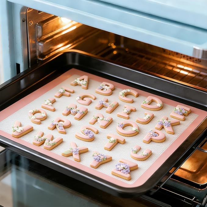 Letter Cookie Cutters Shapes Large 3 Inch - 26 Pcs Stainless Steel Alphabet Letter Cookie Cutter Set Fondant Biscuit Fruit Dough Mold Tools for Sandwich, Birthday, Christmas, and Holiday Party