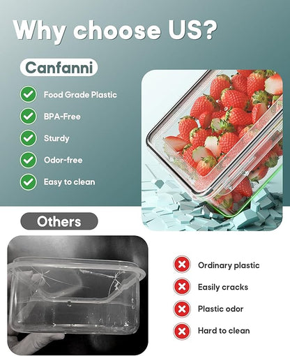 60 PCS Food Storage Containers with Lids Airtight, (30 Lids & 30 Containers) Leak proof Containers Set for Kitchen, Meal Prep, BPA-Free, PVC-Free Plastic, Microwave/Dishwasher Safe, Extra Labels & Pen - Image 5
